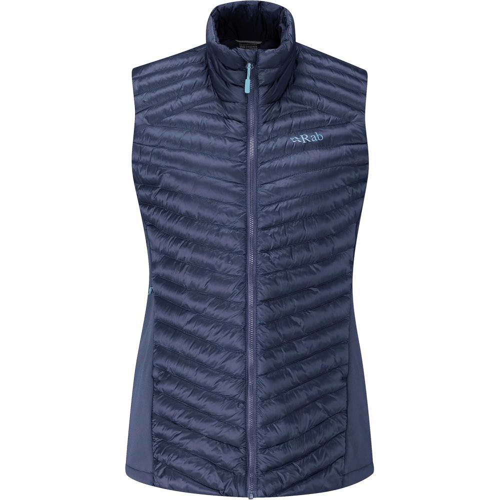 imageRab Womens Cirrus Flex 20 Synthetic Insulated Windproof WaterResistant Vest for Hiking Climbing and SkiingDeep Ink