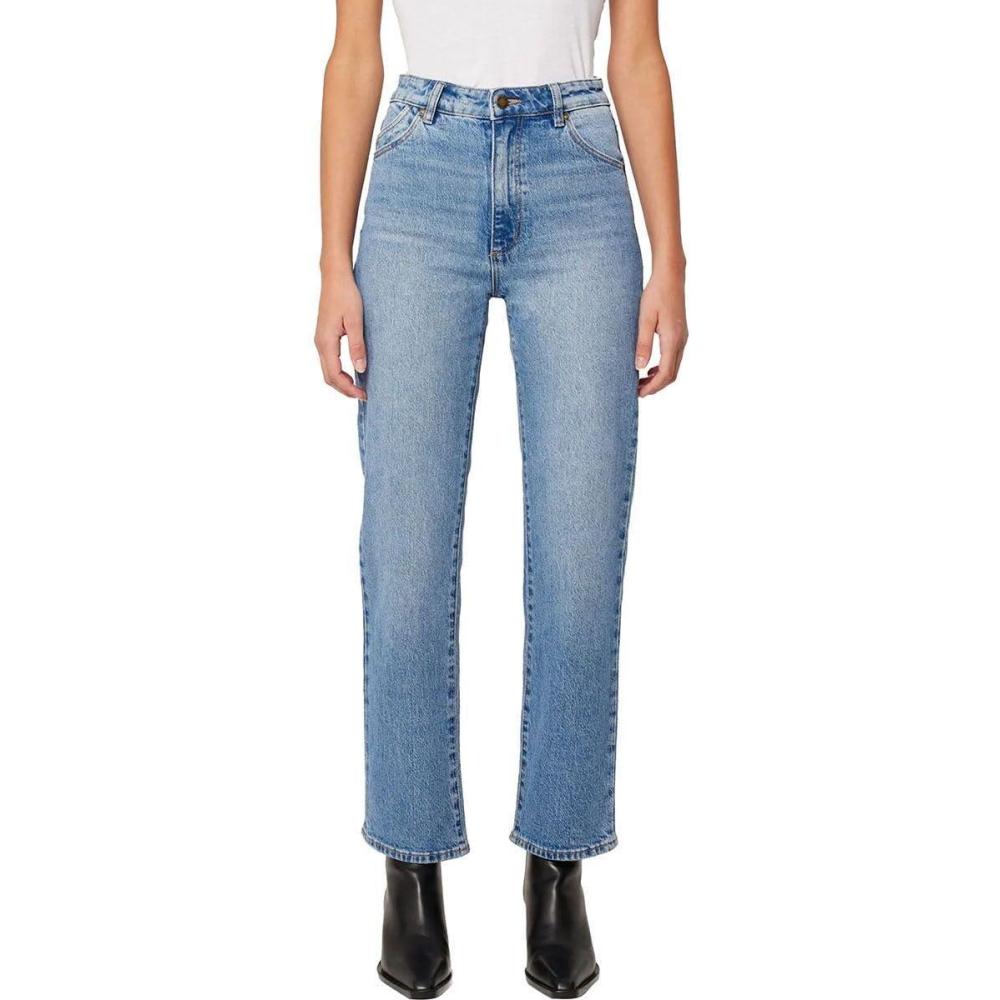 imageRollas Original Straight Leg Jeans Brad Blue
