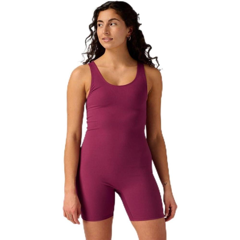 imageStoic Bike Short OnePiece  WomensAmaranth