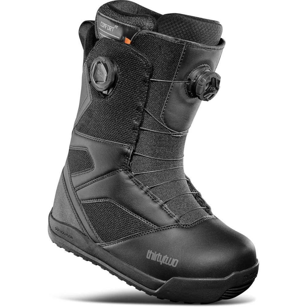 imageThirtytwo Mens STW Double BOA Snowboard BootsBlackBlack