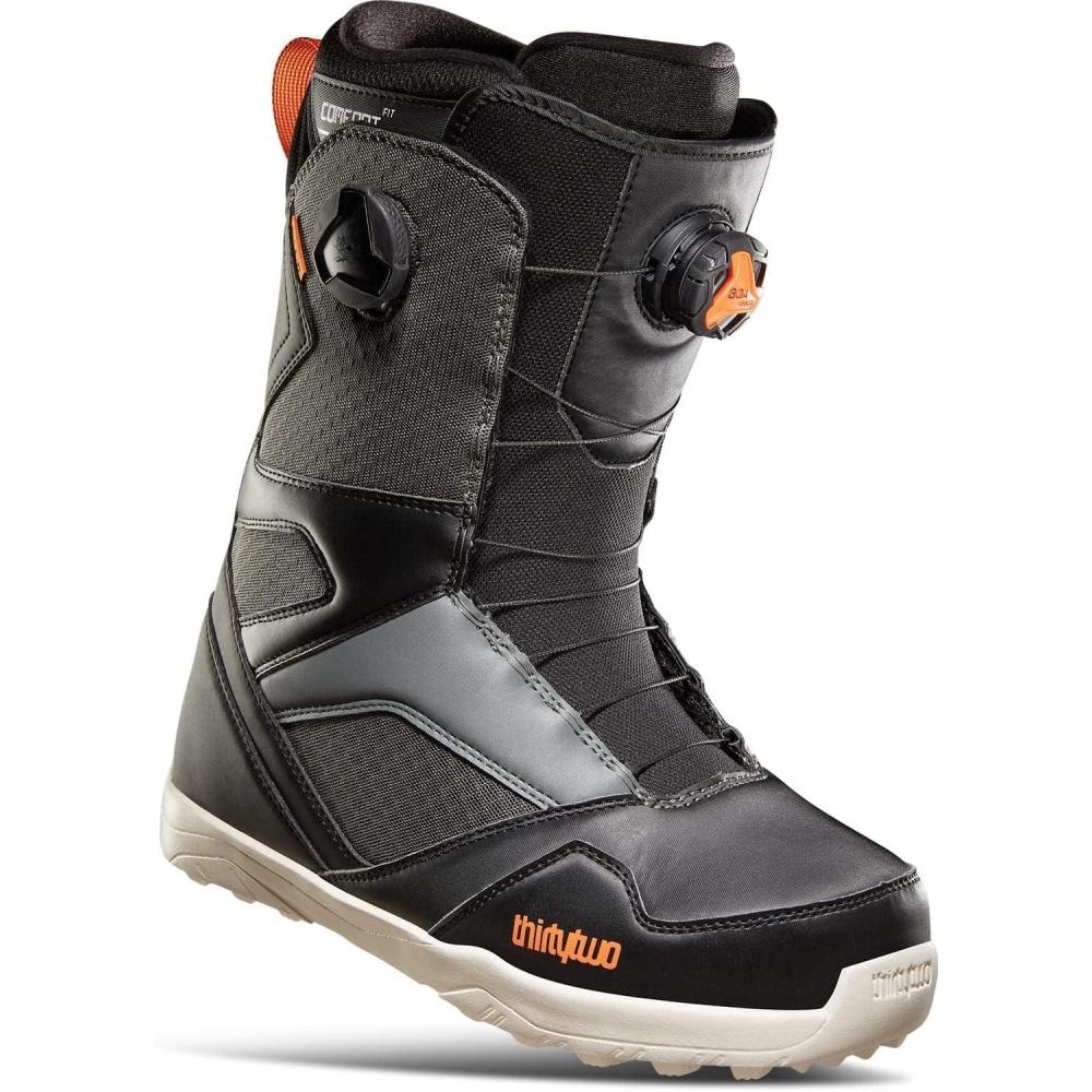 imageThirtytwo Mens STW Double BOA Snowboard BootsBlackGrey 23