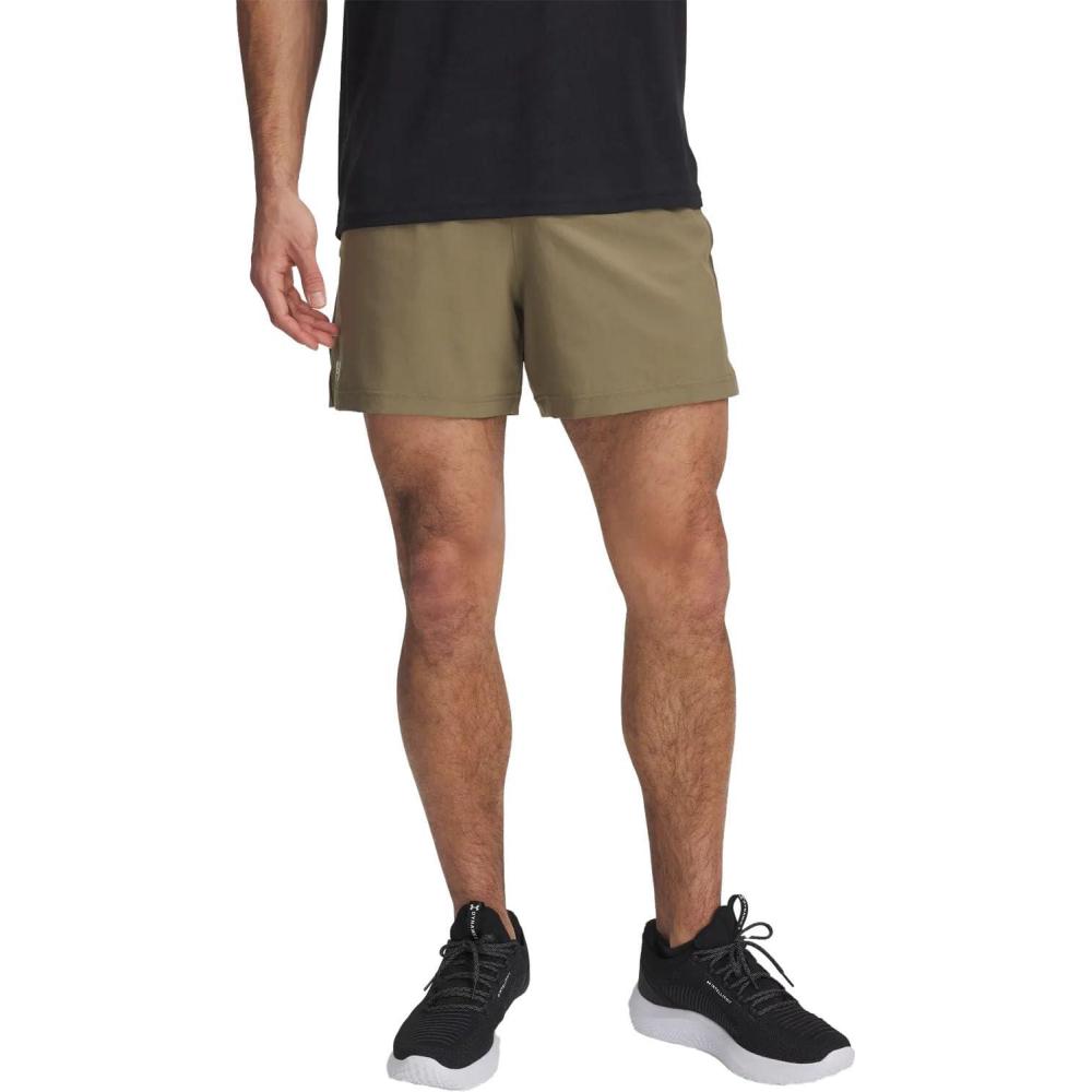 imageUnder Armour Mens Woven 5inch Shorts251 Bayou White