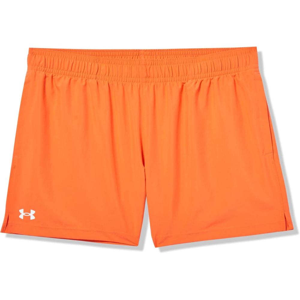imageUnder Armour Mens Woven 5inch Shorts847 Fire White