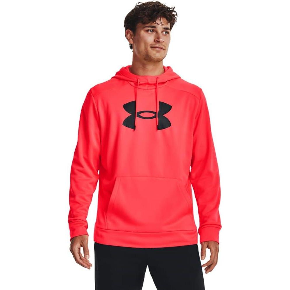 imageUnder Armour mens Armour Fleece Big Logo Hoodie628 Beta   Black