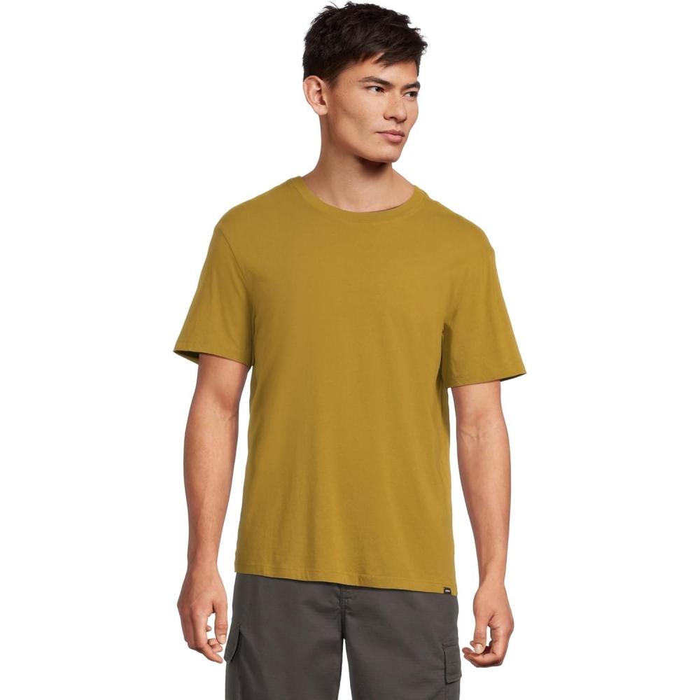 imageprAna Mens Everyday Short Sleeve Tee Standard FitRetro Olive