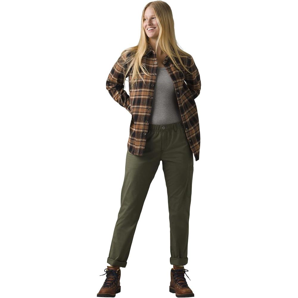 imageprAna Womens Double Peak PantCargo Green