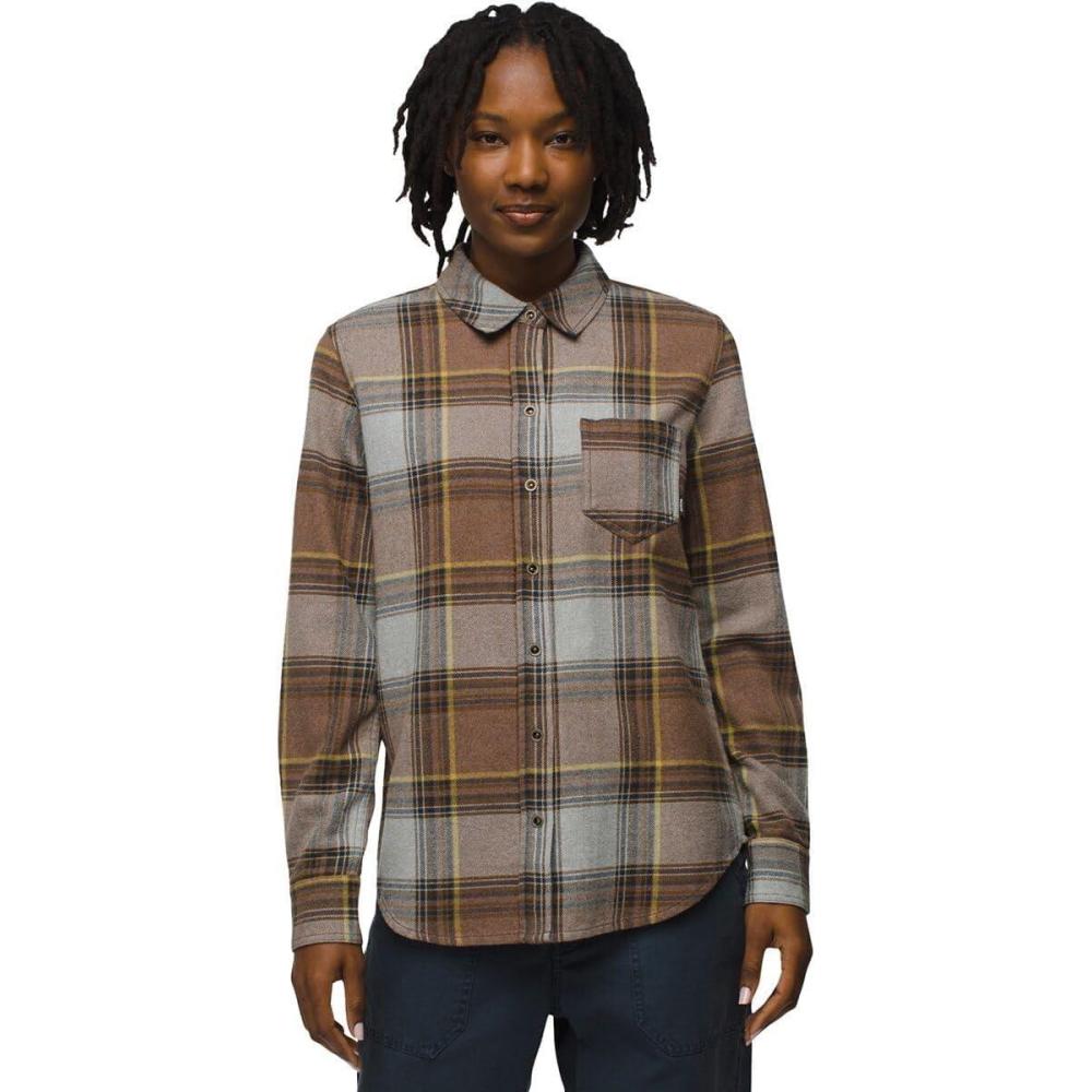 imageprAna Womens Golden Canyon FlannelEarthbound