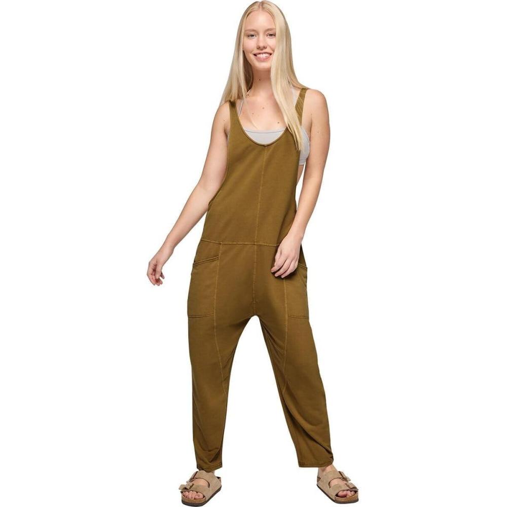 imageprAna womens Mindful Movement JumpsuitRetro Olive