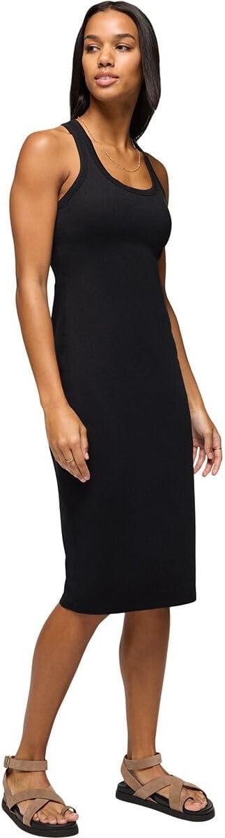 imageprAna Womens Heavana Racerback Midi DressBlack Heather