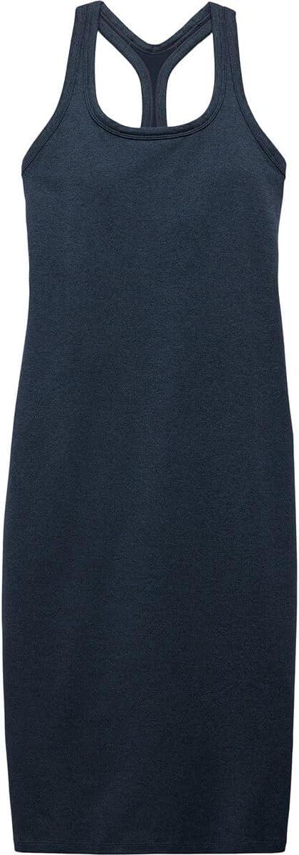 imageprAna Womens Heavana Racerback Midi DressStormy Night Heather