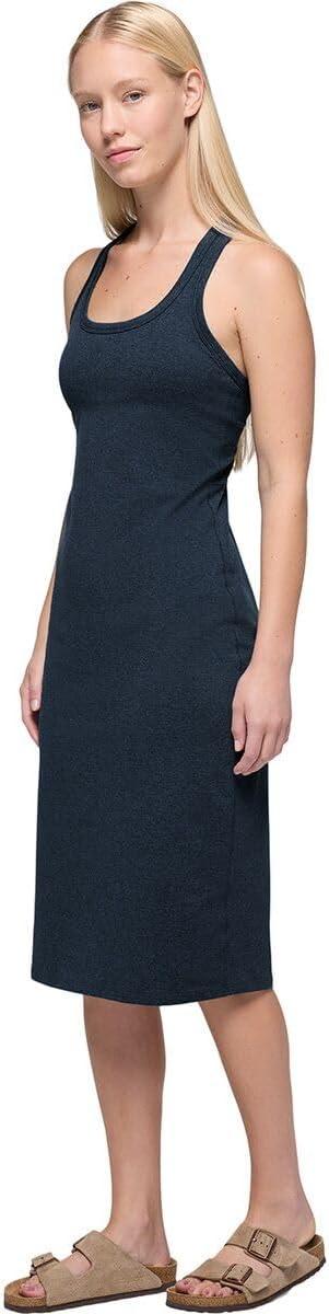 imageprAna Womens Heavana Racerback Midi DressStormy Night Heather