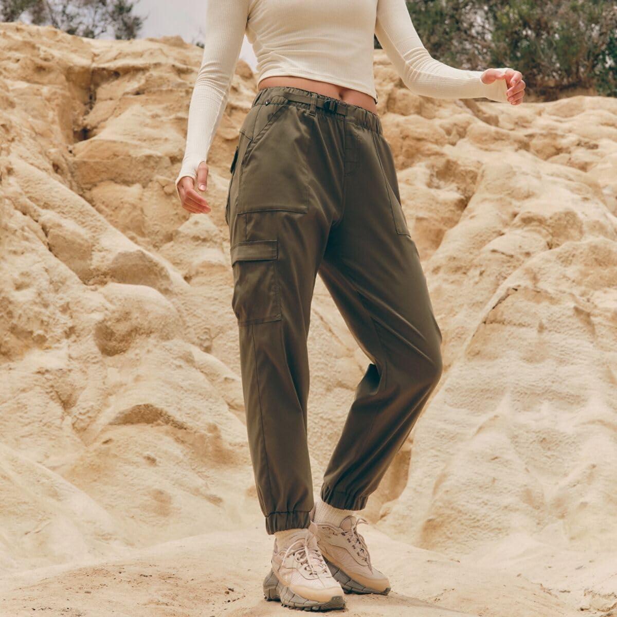 imageprAna Womens Stretch Zion EWaist JoggersSpruce