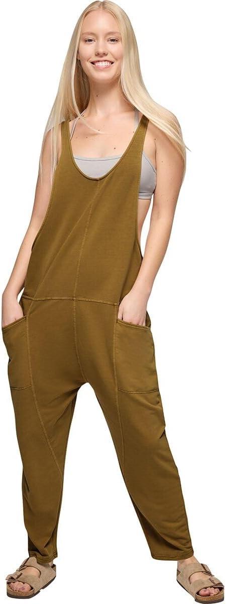 imageprAna womens Mindful Movement JumpsuitRetro Olive