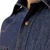 ARIAT Men’s Classic Long Sleeve Denim Snap Shirt – Broadway Blue(Broadway Blue)