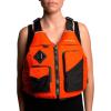 Astral, E-Ronny Men’s PFD, Durable Life Jacket for Fishing, Touring, and Kayaking, Fire Orange, Medium/Large
