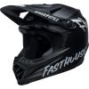 BELL Full-9 Fusion MIPS Lightweight Fiberglass Shell Adult Full Face MTB Downhill BMX Helmet(Fasthouse Matte Black/White)