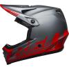 BELL Full-9 Fusion MIPS Lightweight Fiberglass Shell Adult Full Face MTB Downhill BMX Helmet(Louver Matte Gray/Red (Discontinued))