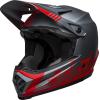 BELL Full-9 Fusion MIPS Lightweight Fiberglass Shell Adult Full Face MTB Downhill BMX Helmet(Louver Matte Gray/Red (Discontinued))