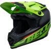 BELL Full-9 Fusion MIPS Lightweight Fiberglass Shell Adult Full Face MTB Downhill BMX Helmet(Matte Green/Black/Crimson (Discontinued))