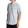 Billabong Men’s All Day Jacquard Short Sleeve Woven(Blue Haze)