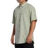 Billabong Men’s All Day Jacquard Short Sleeve Woven(Seafoam)