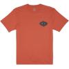 Billabong Men’s Crayon Wave Short Sleeve Graphic Tee(Crayon Wave Coral)