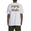 Billabong Men’s Crayon Wave Short Sleeve Graphic Tee(Crayon Wave White)