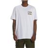 Billabong Men’s Crayon Wave Short Sleeve Graphic Tee(Crayon Wave White)