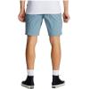 Billabong Mens Crossfire Slub Mid Hybrid Short(Washed Blue)
