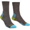 Bridgedale Women’s Lightweight Boot Height-Merino Endurance Socks(Brown/Lime)