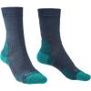 Bridgedale Women’s Lightweight Boot Height-Merino Endurance Socks(Denim)