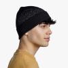 Buff Merino Summit Beanie(Solid Black)