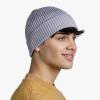 Buff Merino Summit Beanie(Solid Light Grey)