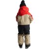 Burton Toddlers’ 2L One Piece(Flame Scarlet / Summit Taupe)