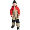 Burton Toddlers’ 2L One Piece(Flame Scarlet / Summit Taupe)