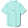 Columbia Boys PFG Tamiami Short Sleeve Shirt, Gulf Stream, Small