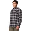 Columbia Men’s Flare Gun Stretch Flannel(Black Two Lane Tartan)