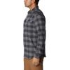 Columbia Men’s Flare Gun Stretch Flannel(City Grey Twill Buffalo Check)