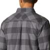 Columbia Men’s Flare Gun Stretch Flannel(City Grey Twill Buffalo Check-legacy)