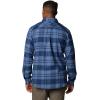 Columbia Men’s Flare Gun Stretch Flannel(Collegiate Navy River Crossing Plaid)