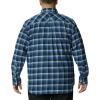 Columbia Men’s Flare Gun Stretch Flannel(Collegiate Navy Shadow Plaid)