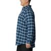 Columbia Men’s Flare Gun Stretch Flannel(Collegiate Navy Shadow Plaid)
