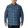Columbia Men’s Flare Gun Stretch Flannel(Collegiate Navy Shadow Plaid)