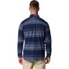 Columbia Men’s Flare Gun Stretch Flannel(Collegiate Navy Vista Stripe)