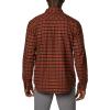 Columbia Men’s Flare Gun Stretch Flannel(Dark Amber Small Check)