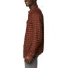 Columbia Men’s Flare Gun Stretch Flannel(Dark Amber Small Check)