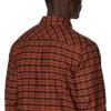 Columbia Men’s Flare Gun Stretch Flannel(Dark Amber Small Check)