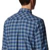 Columbia Men’s Flare Gun Stretch Flannel(Dark Mountain Gradient Check)