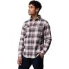 Columbia Men’s Flare Gun Stretch Flannel(Dark Stone Trails Edge Plaid)