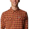 Columbia Men’s Flare Gun Stretch Flannel(Elderberry Gradient Check)